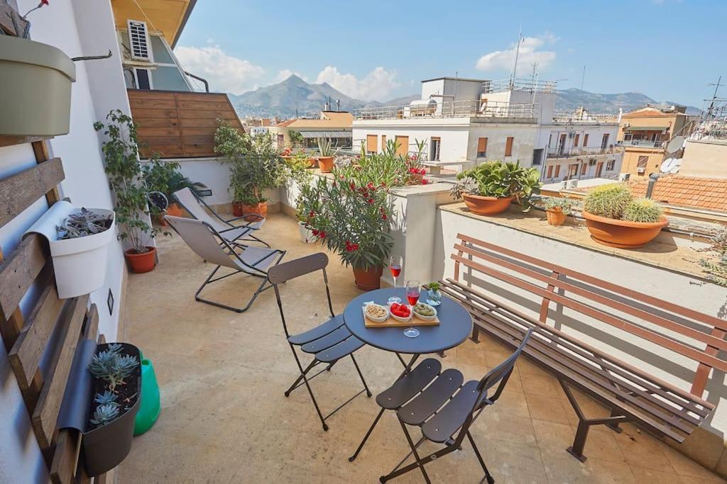 Appartement Casa Vale e Giù à Palerme Extérieur photo